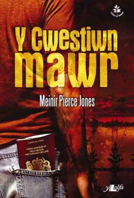 Llun o 'Y Cwestiwn Mawr (elyfr)' gan Meinir Pierce Jones